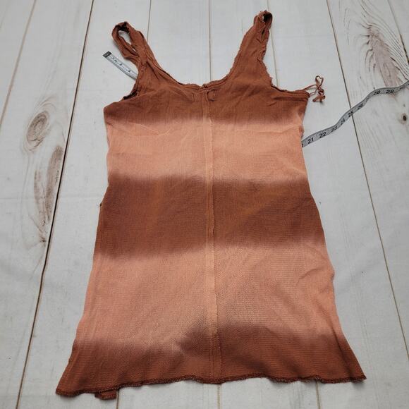 We the Free People Joni stripe maxi tank top sheer - Picture 8 of 11